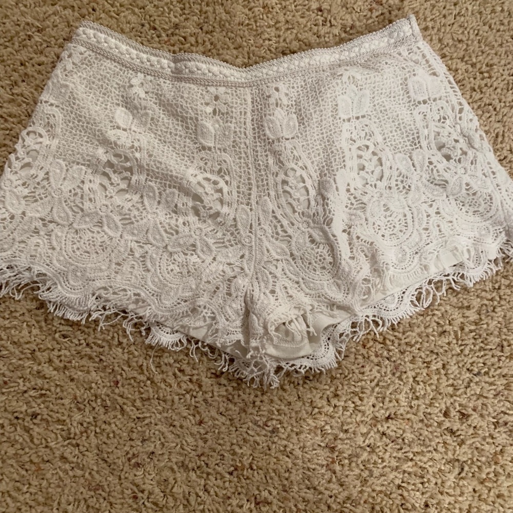 Lace shorts
